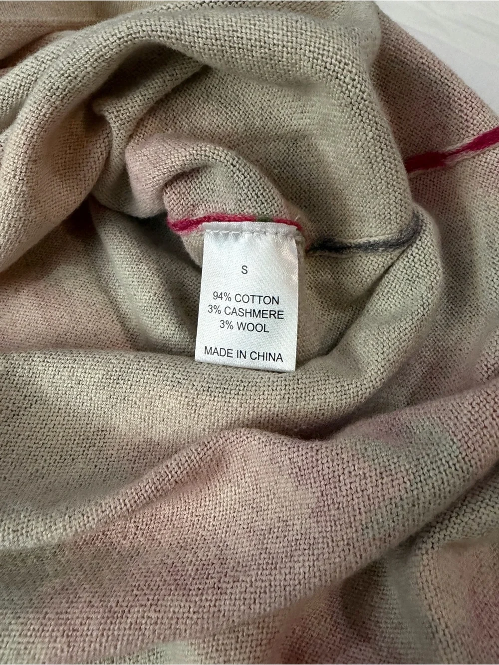 FRANCES VALENTINE Darling Cardigan Dutch Tulip Gray Pink Floral Sweater S - Picture 9 of 14